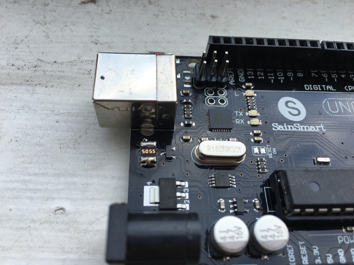 arduino with double PTC fuse